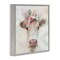Stupell Industries Betsy Cow with Flowers Framed Giclee, design by Stellar Design Studio